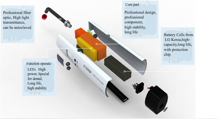 coxo curing light